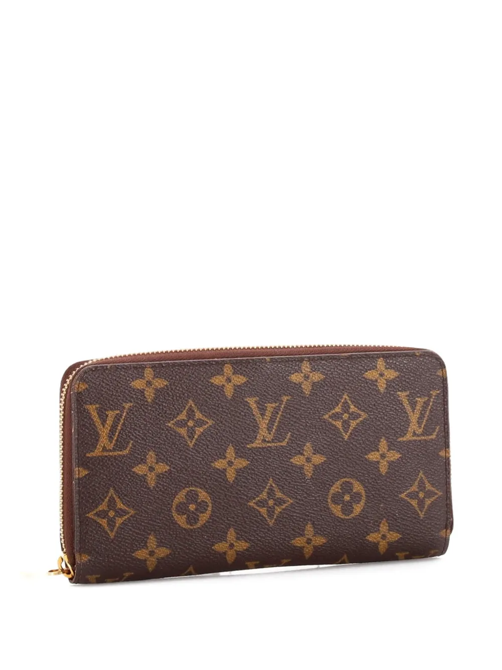 LOUIS VUITTON Pre-owned Zippy Wallet Monogram Canvas Small Wallets In Brown