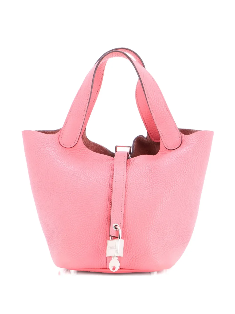 Hermès Pre-Owned Picotin Lock Bag Clemence PM bucket bag | Pink | Image 1