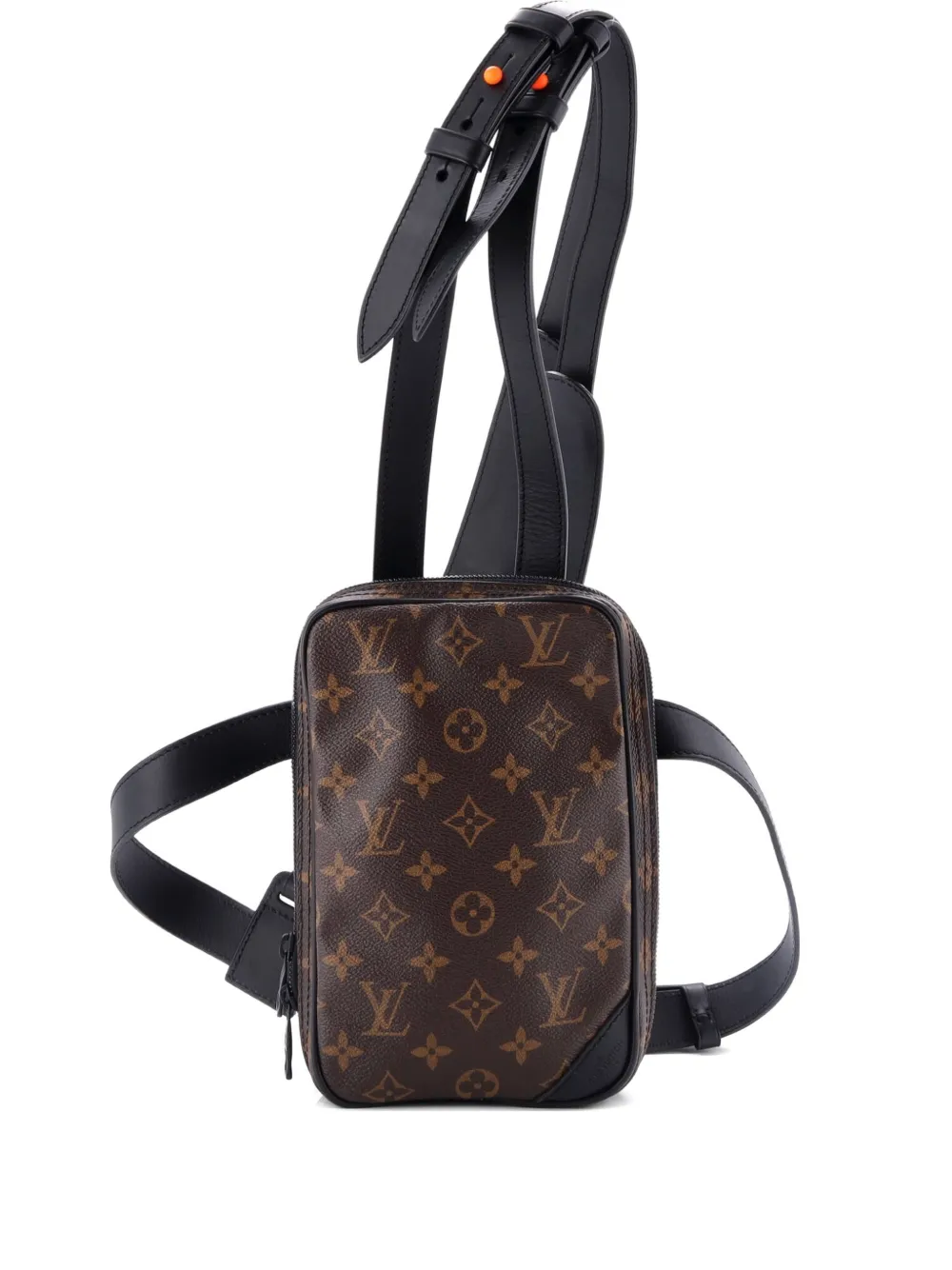 Louis Vuitton Pre-Owned Solar Ray Utility Harness Bag Monogram Canvas crossbody bag - Nero