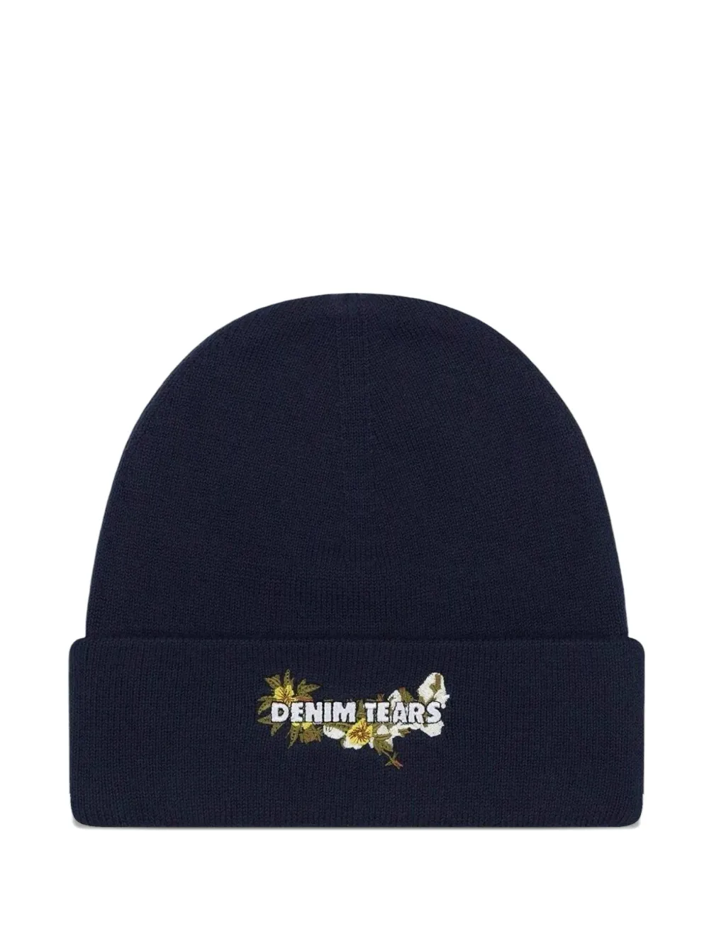 Denim Tears floral beanie - Blu