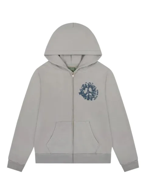 Denim Tears University zip-up hooded hoodie