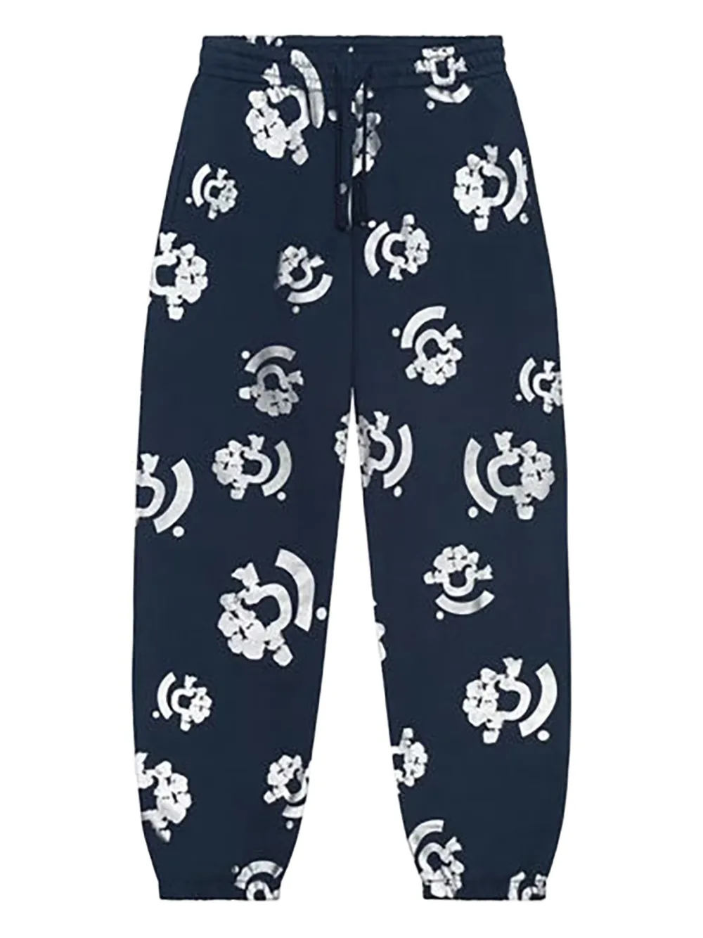 Denim Tears Bstroy Tears graphic track pants - Blu