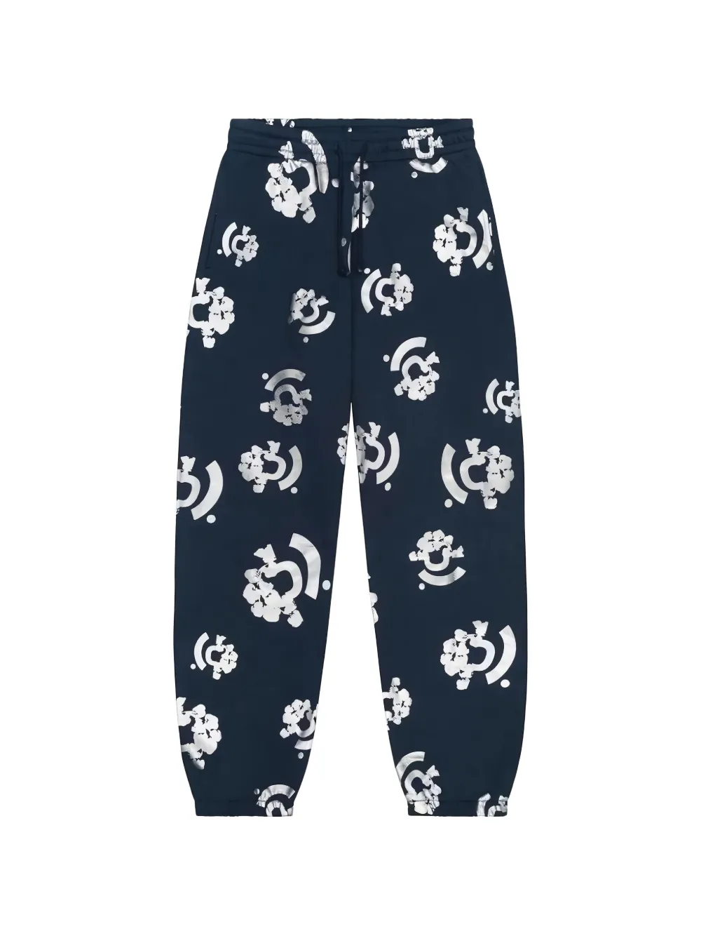 Denim Tears Bstroy Tears graphic track pants - Blu