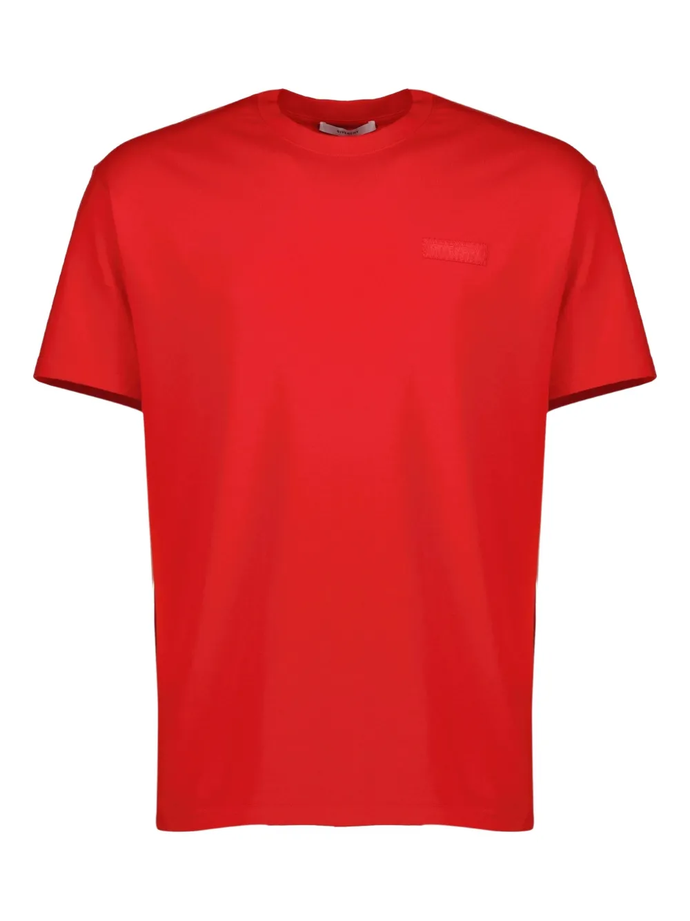Givenchy logo-patch short-sleeve T-shirt - Rosso