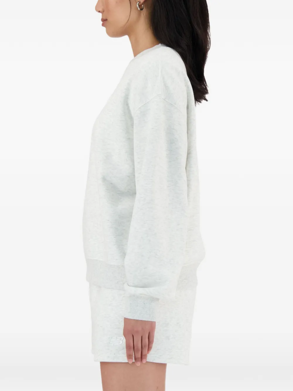  New Balance Sport Essentials Crew-neck Sweatshirt - Grey 