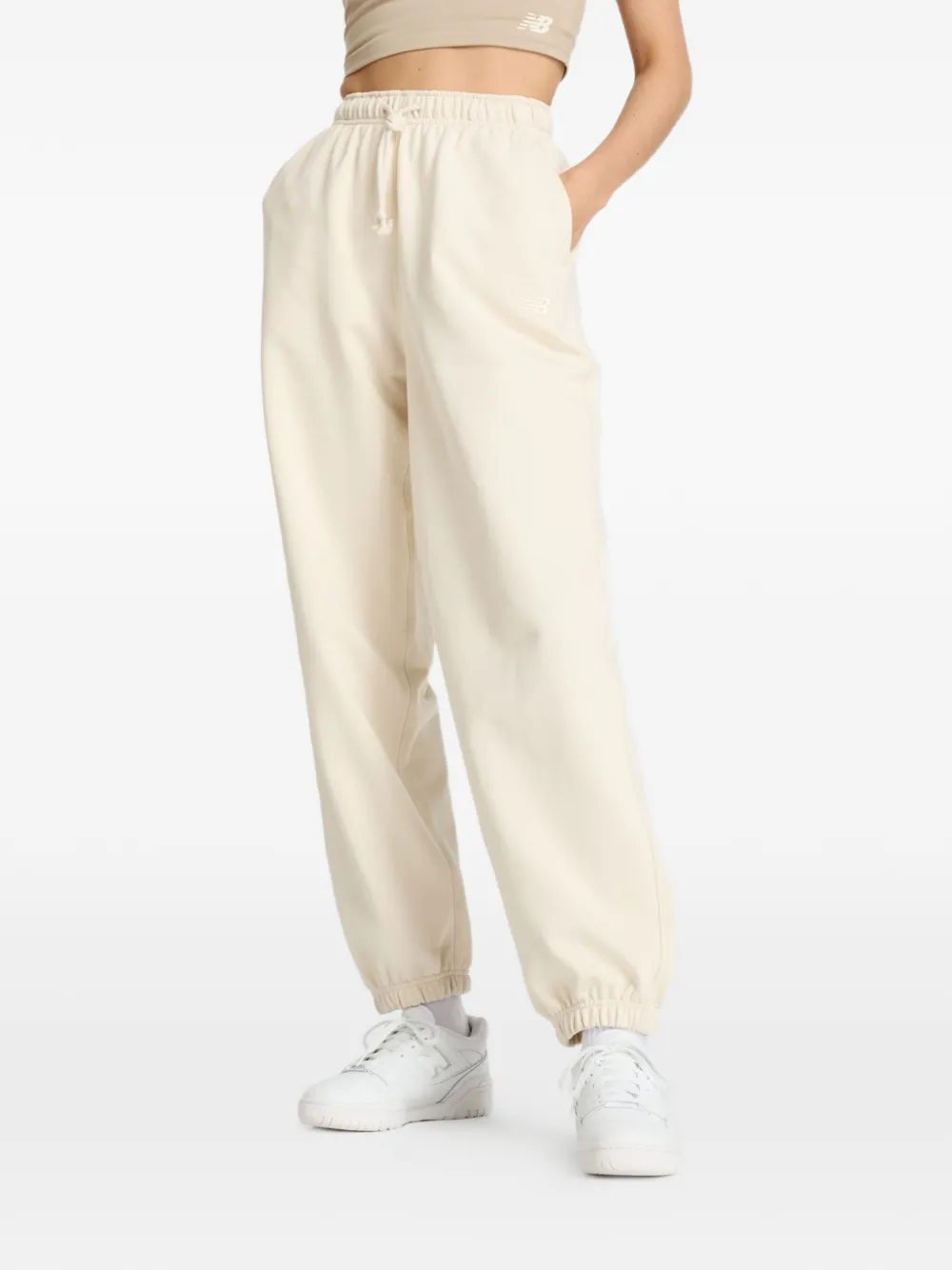 New Balance Athletics drawstring track pants - Beige