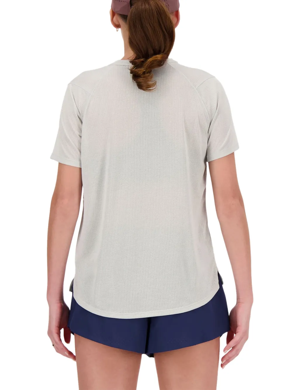 New Balance Athletics T-shirt met korte mouwen Beige