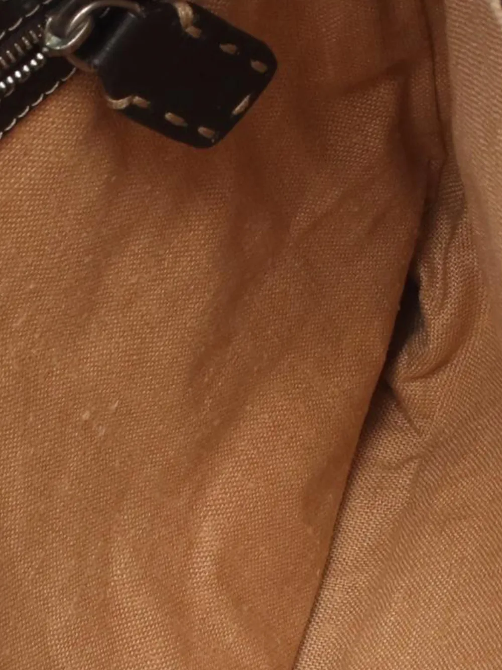 FENDI Pre-owned 2010-2025 Leather Selleria Crossbody Bag In Brown