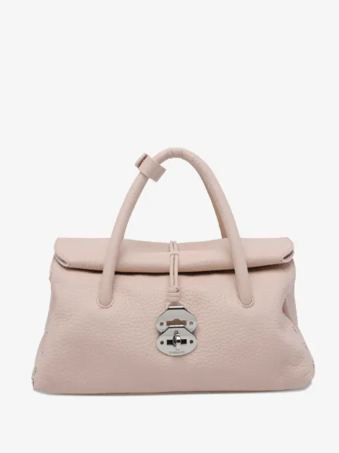 Zanellato Dott studded top-handle tote bag