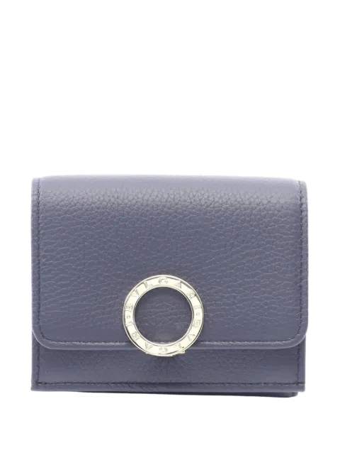 Bvlgari Pre-Owned cartera plegable pequeña de piel 2010-2025