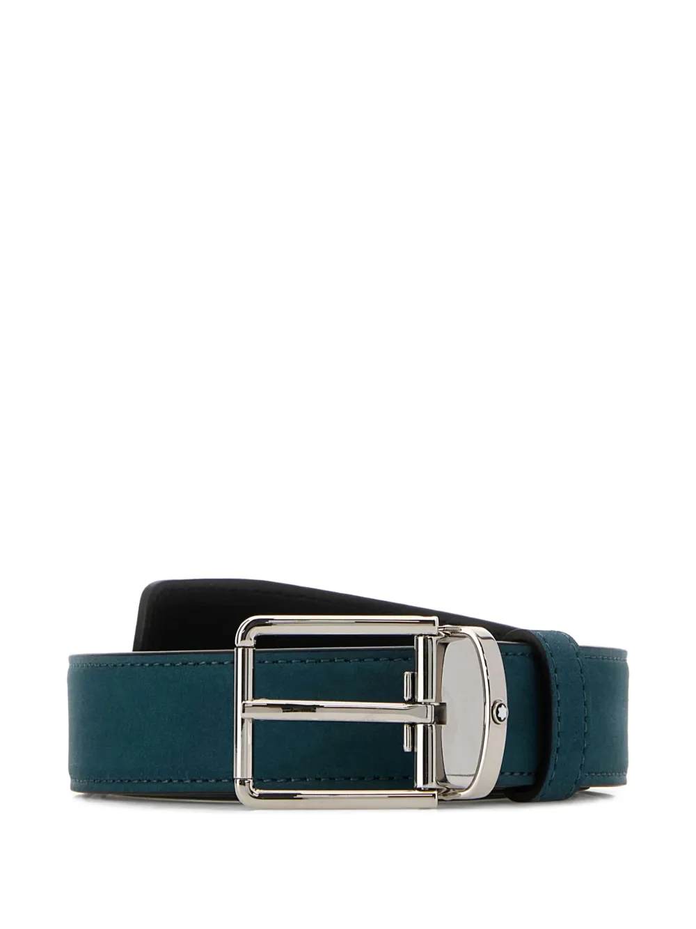 Montblanc Air Force calf leather reversible belt - Blu