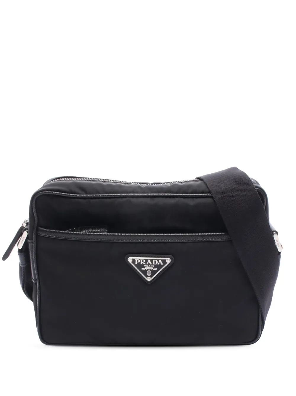Prada Pre-Owned 2013-2025 Re-Nylon and Saffiano Camera Bag shoulder bag - Nero