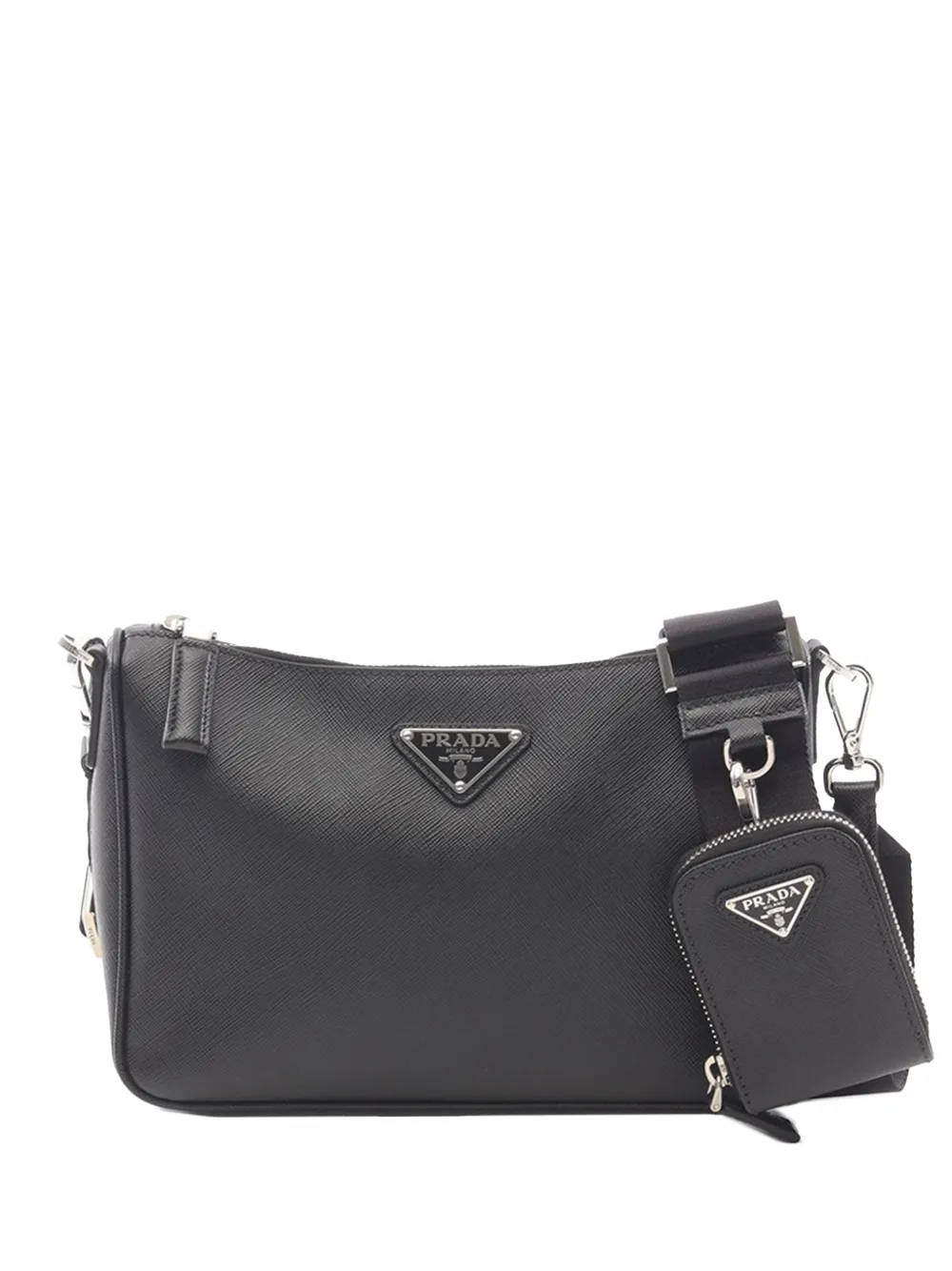 Prada Pre-Owned 2013-2025 Saffiano shoulder bag - Nero
