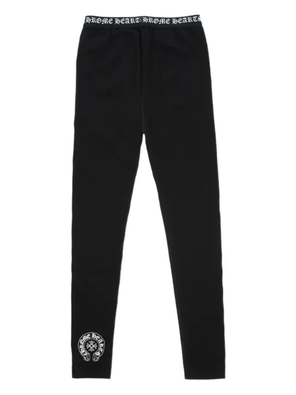 Chrome Hearts ロゴ レギンス | ブラック | FARFETCH JP