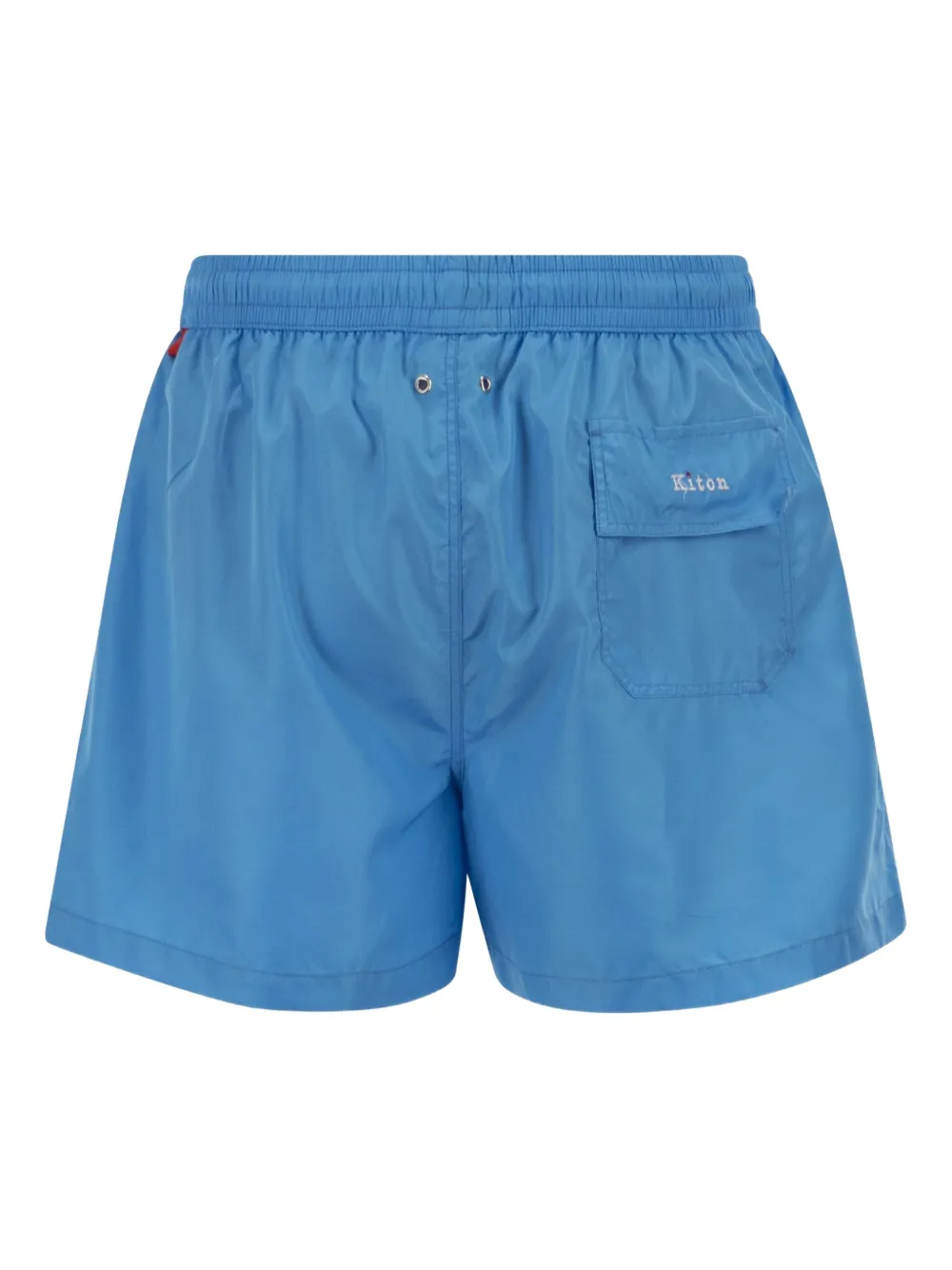 Kiton drawstring logo swim shorts | Shorts de playa | Image 2