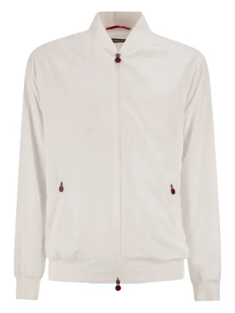 Kiton lightweight zip sweatshirt