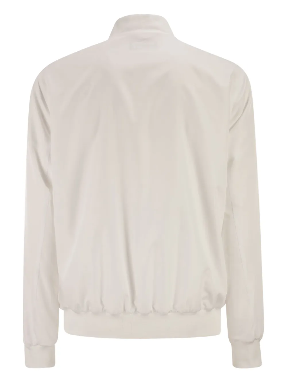 Kiton lightweight zip sweatshirt - Wit