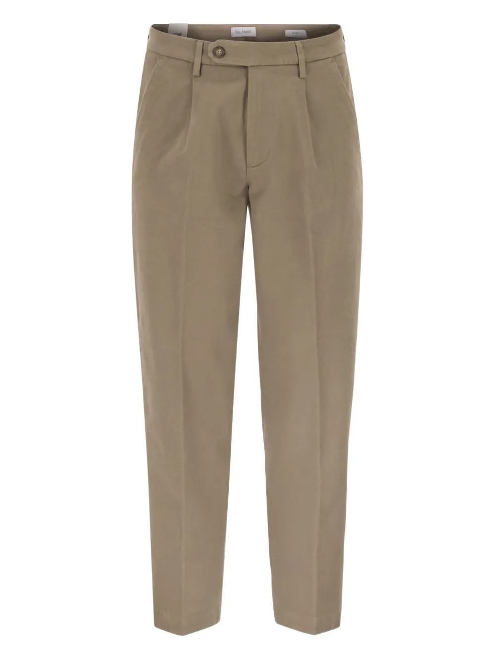 Re-Hash pleats chino trousers | Neutrals | Image 1