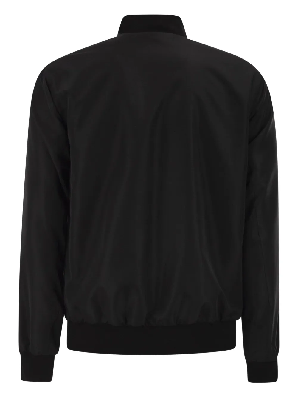 Kiton lightweight zip sweatshirt - Zwart