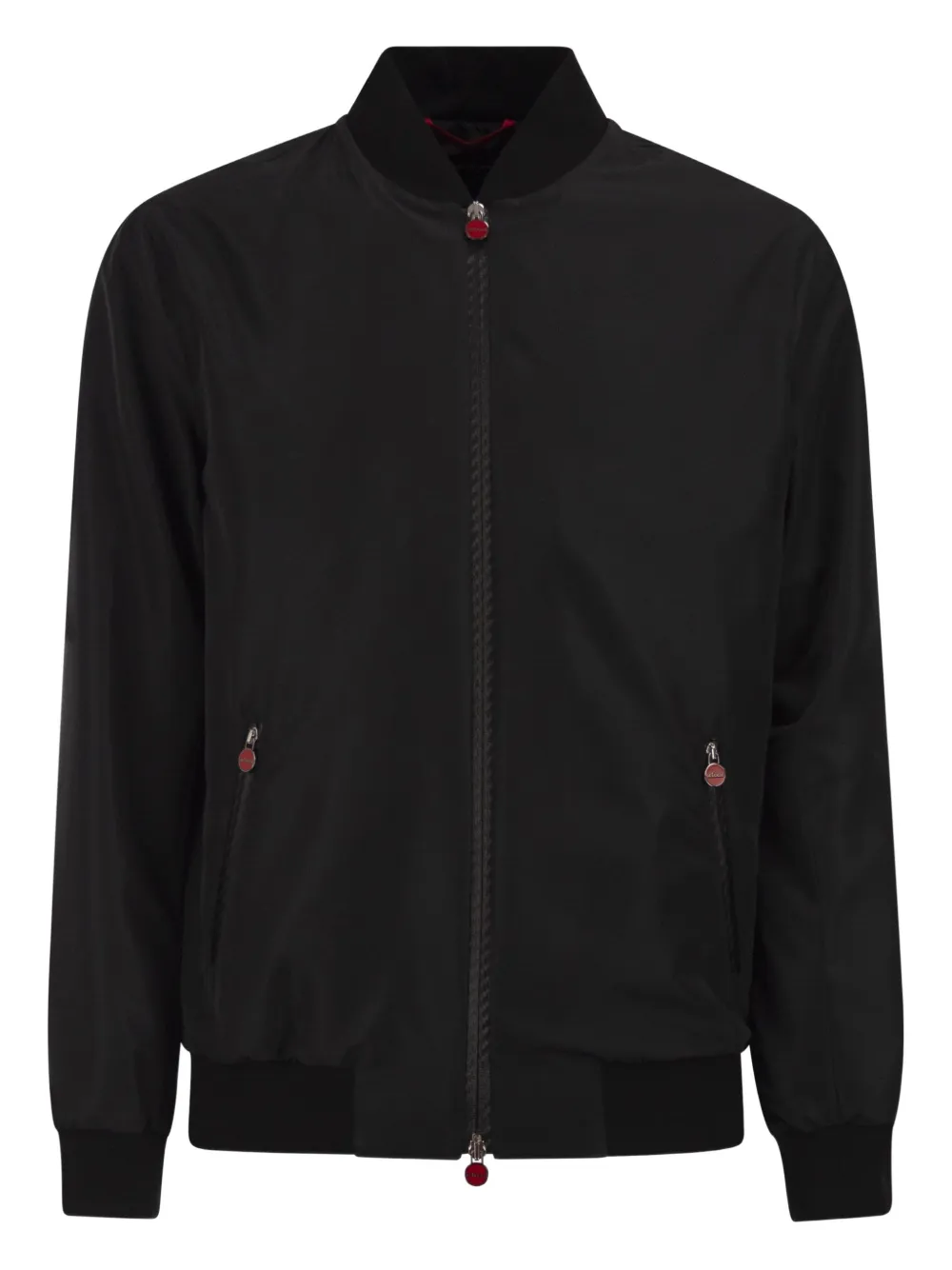 Kiton lightweight zip sweatshirt - Nero