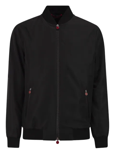 Kiton lightweight zip sweatshirt