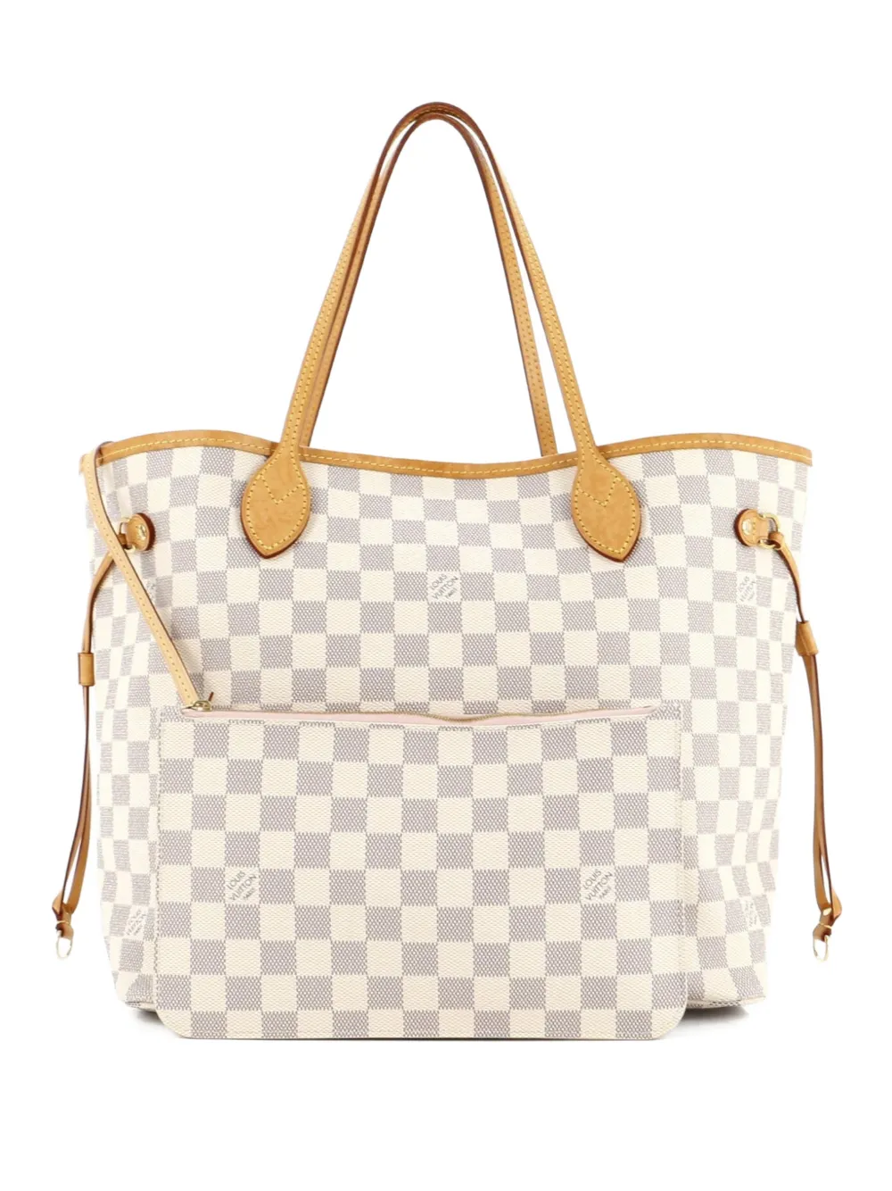 Louis Vuitton Pre-Owned Neverfull NM Damier MM tote bag - Bianco