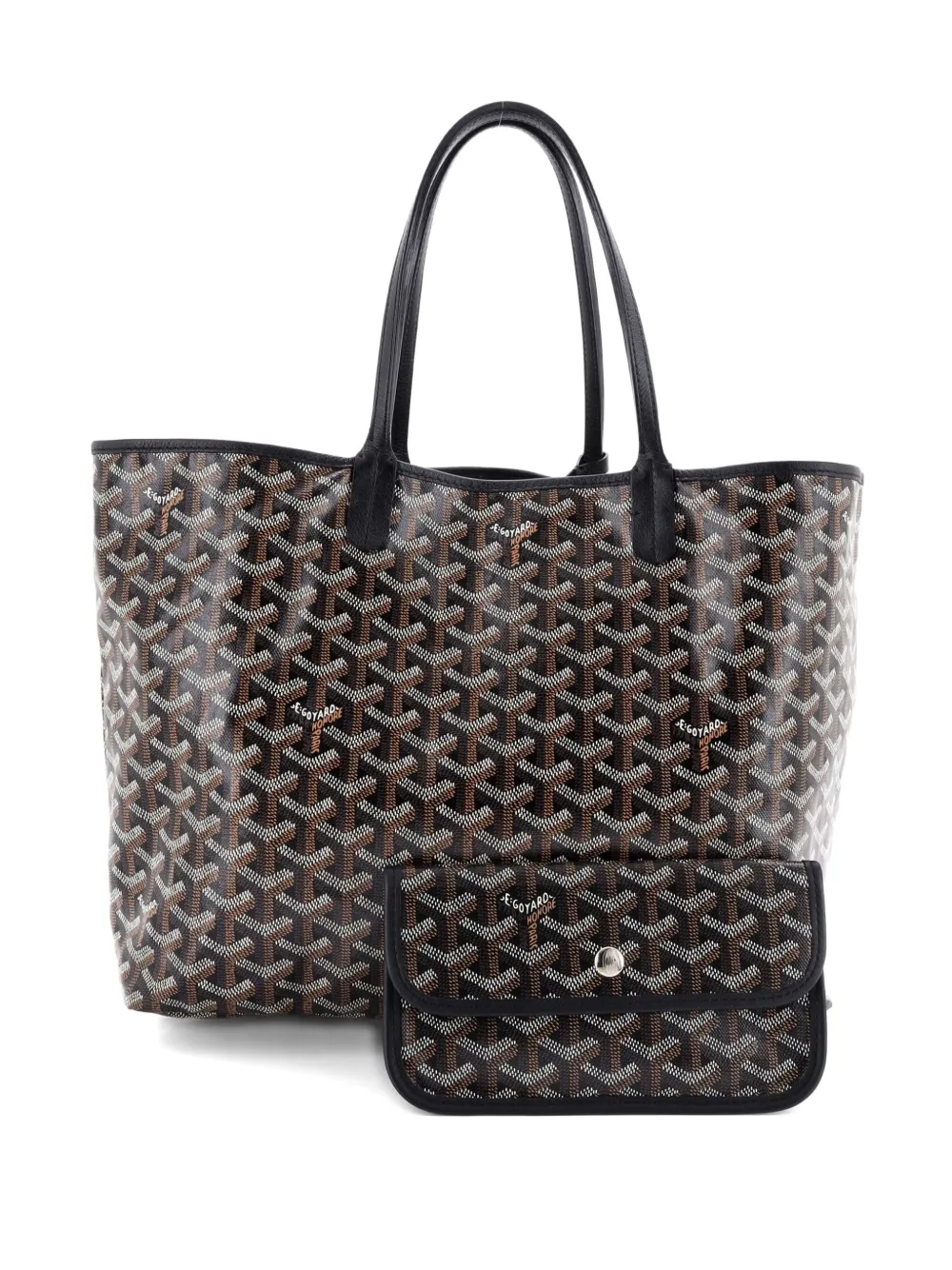 Goyard Pre-Owned Saint Louis Coated Canvas PM tote bag - Nero