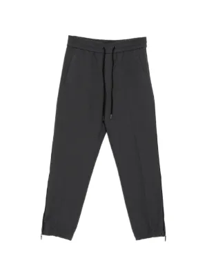 Auralee Summer Twist Pleated Trousers | Grey | FARFETCH