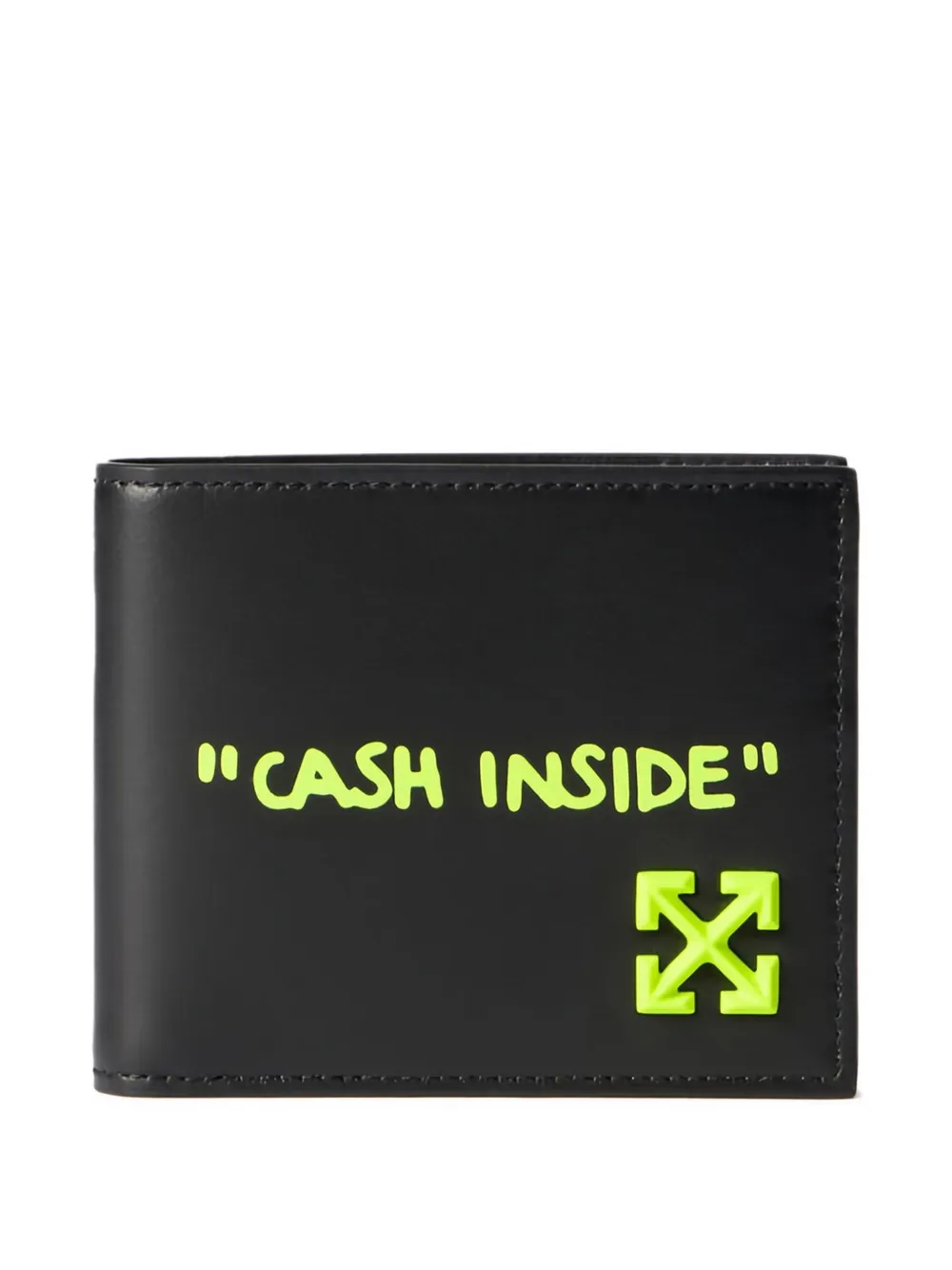 Off-White Jitney Quote bi-fold wallet - Nero