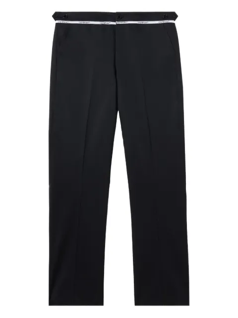 Off-White wool flare trousers
