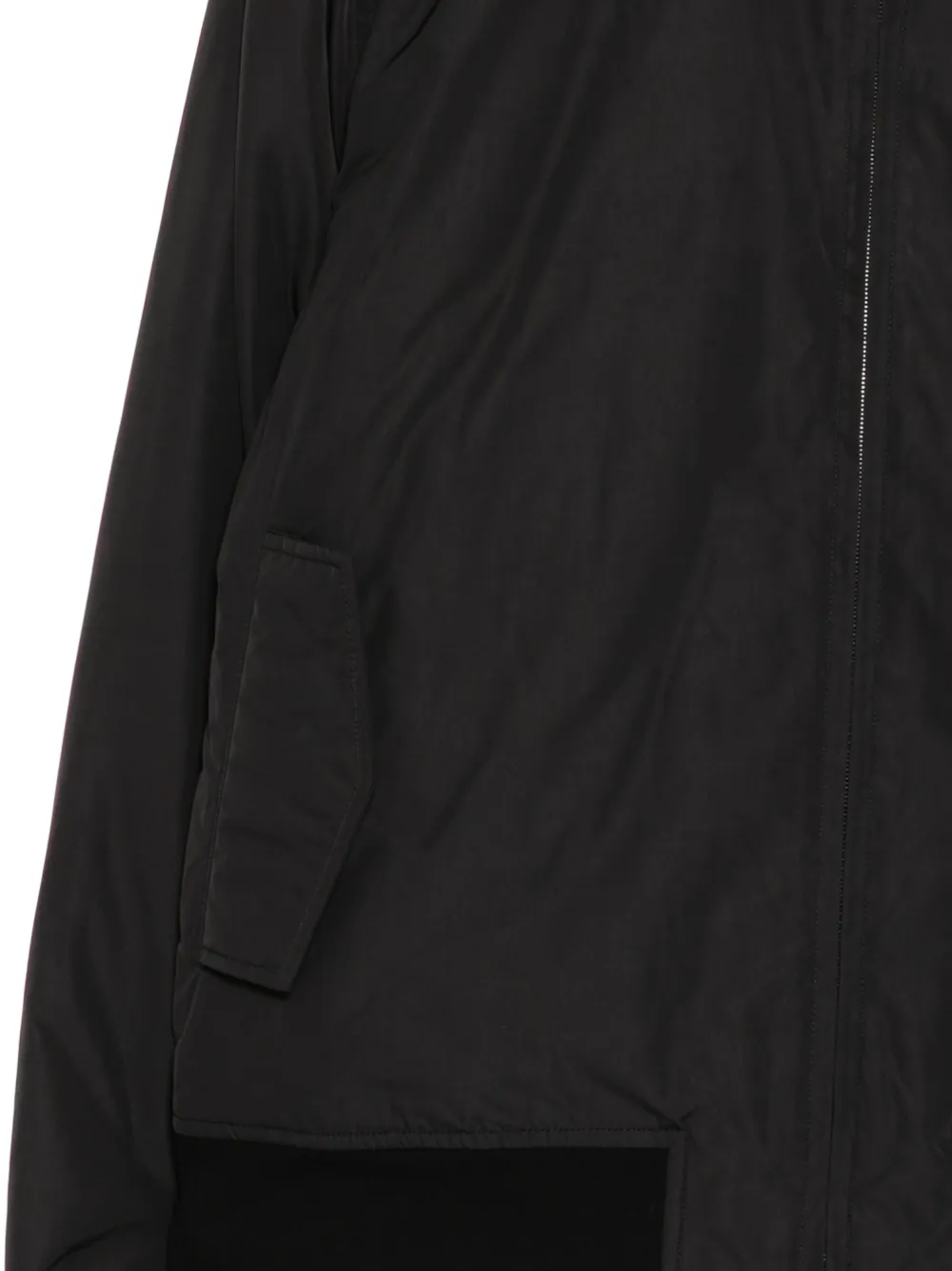  James Perse Twill Bomber Jacket - Black 
