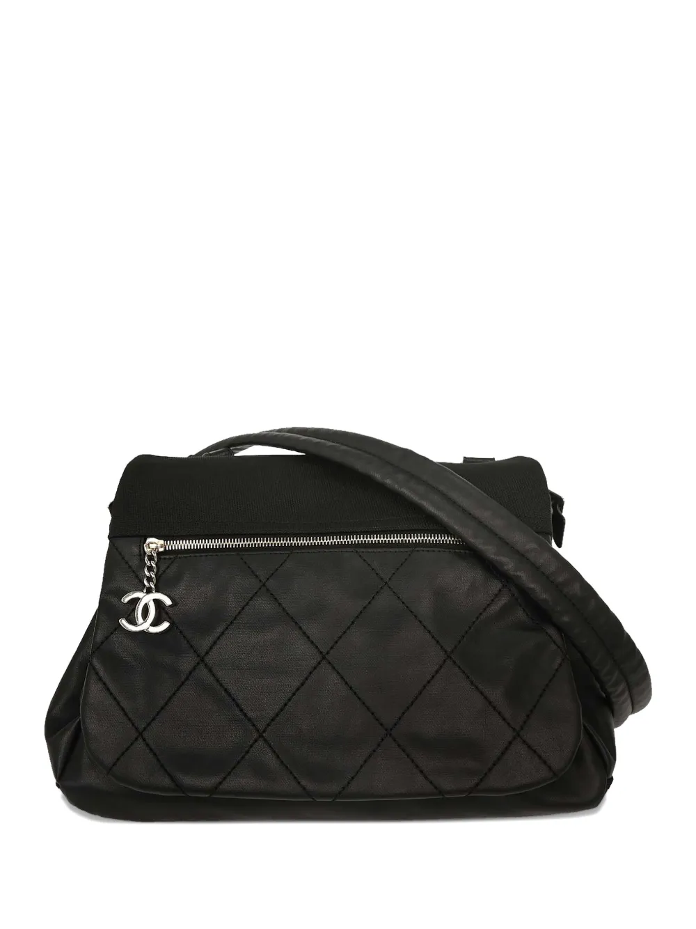 CHANEL Pre-Owned Borsa a spalla trapuntata 2006-2009 - Nero