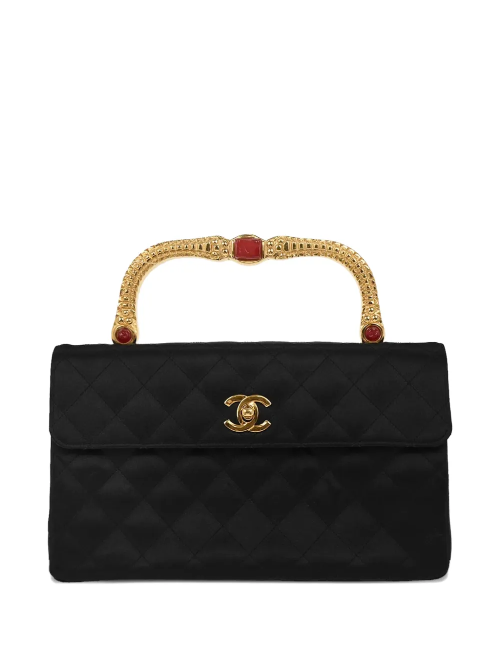 CHANEL Pre-Owned Borsa a mano matelassé 1991-1994 - Nero