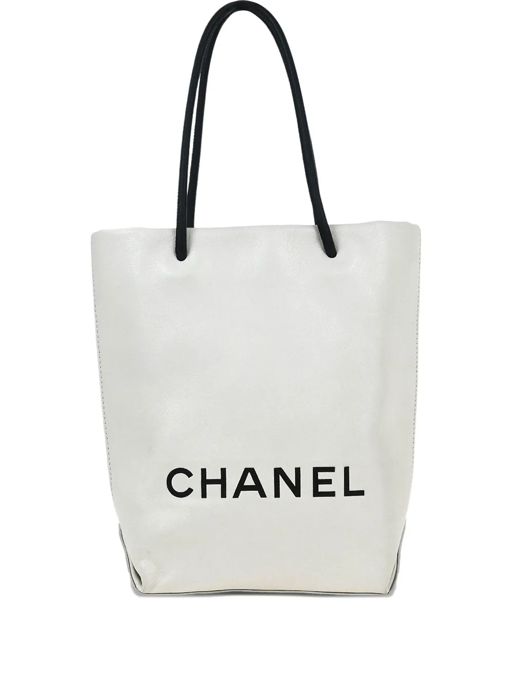 CHANEL Pre-Owned Borsa tote con manici 2008-2009 - Bianco