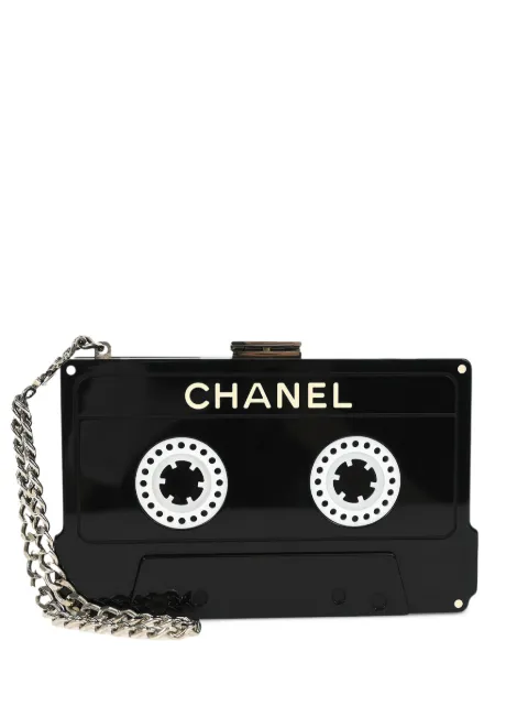 CHANEL Pre-Owned 2004 Cassette Tape clutch mini bag