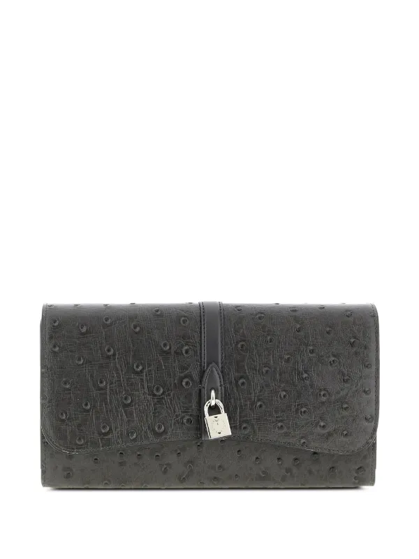 Stella McCartney Ryder Padlock Cross Body Bag in Grey