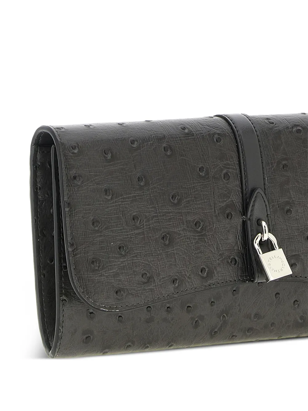 Stella McCartney Ryder crossbodytas met hangslot Grijs