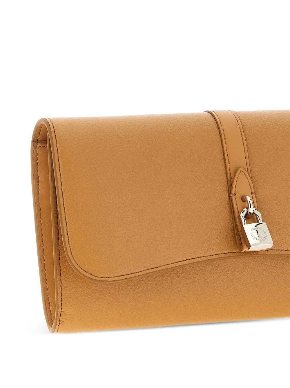 Stella McCartney Ryder crossbodytas met omslag Beige