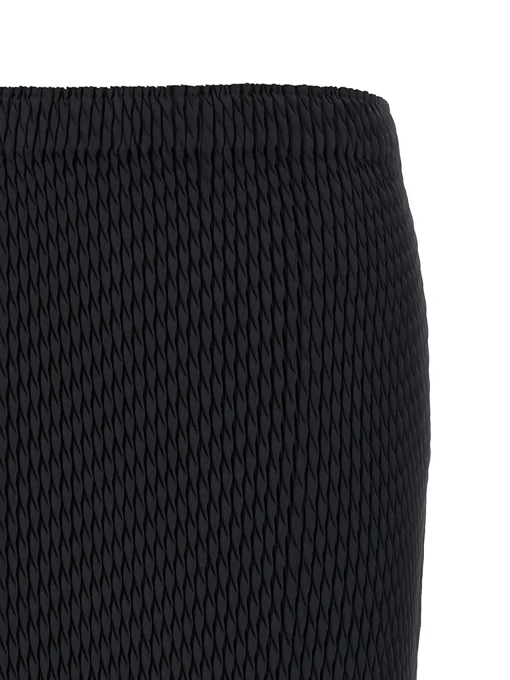  Issey Miyake Side-split Skirt - Black 