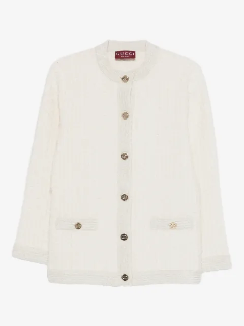 Gucci buttoned patch-pocket jacket