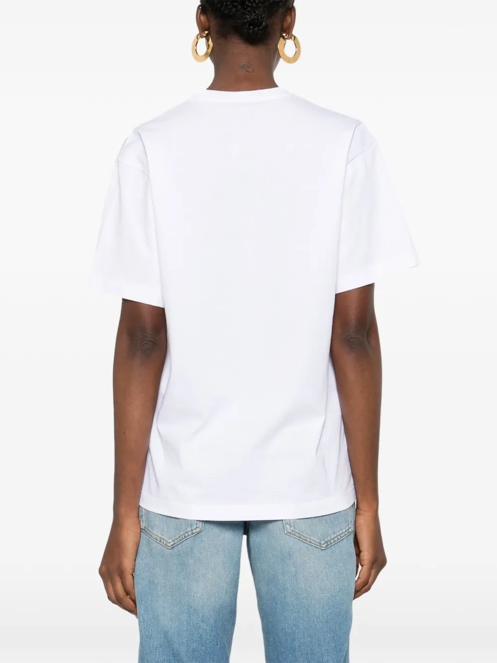 Gucci T-shirt met borduurwerk Wit