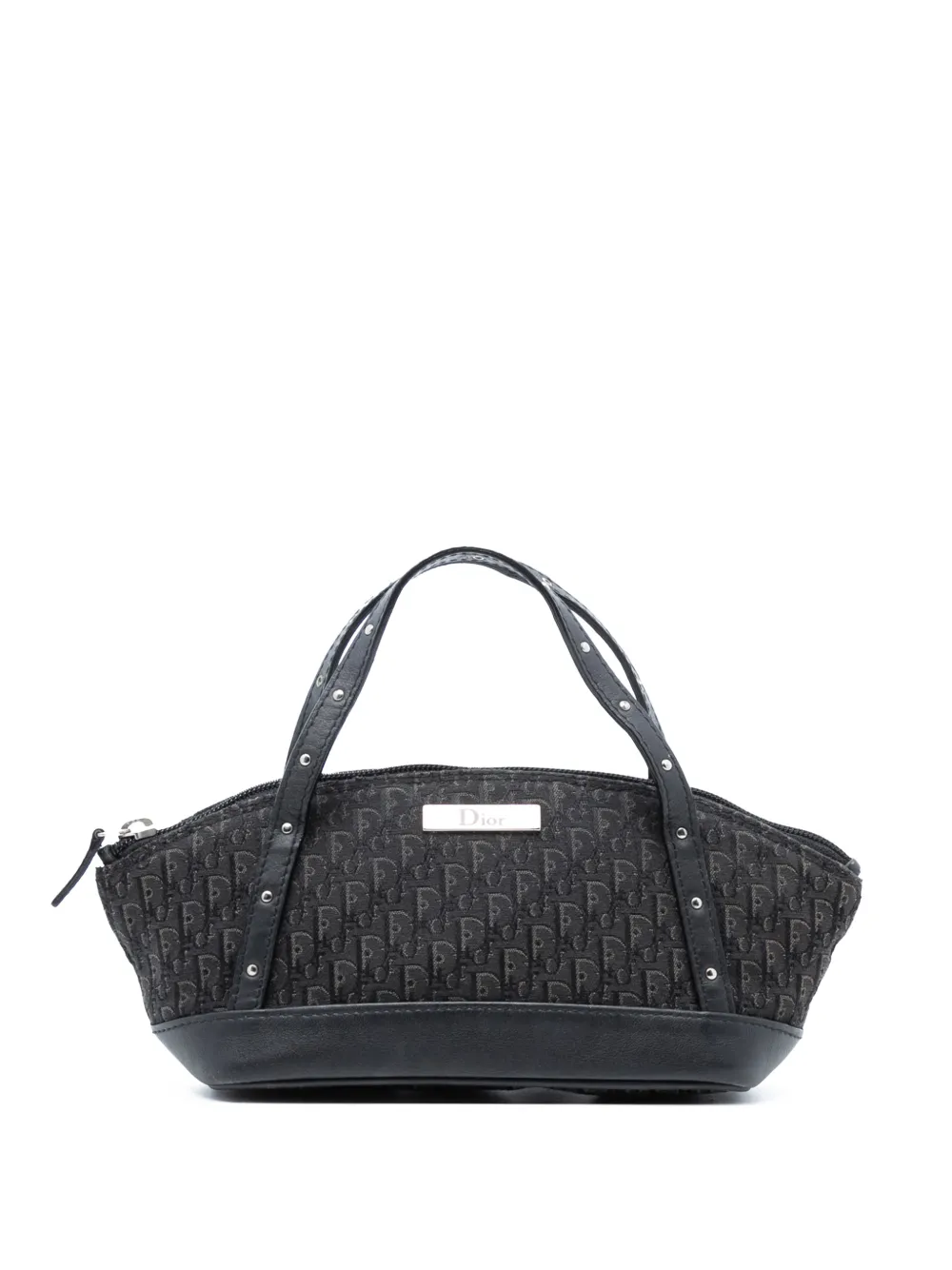 Christian Dior Pre-Owned 2003 Mini Diorissimo Trotter Canvas Street Chic handbag - Nero