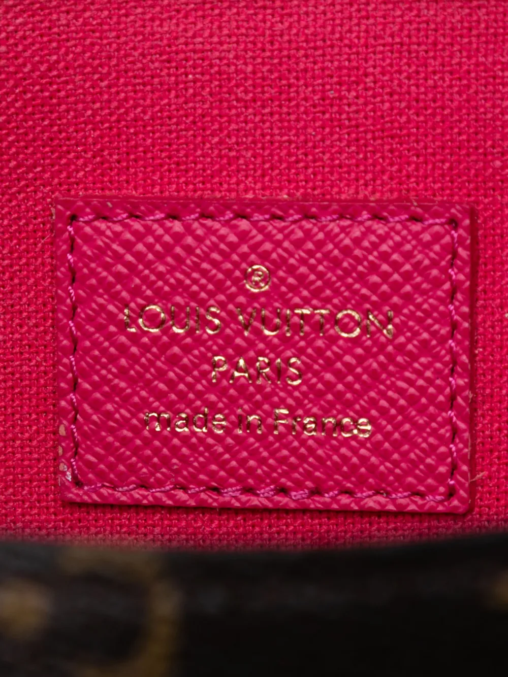 2018 Monogram Love Lock Pochette Felicie Crossbody Bag