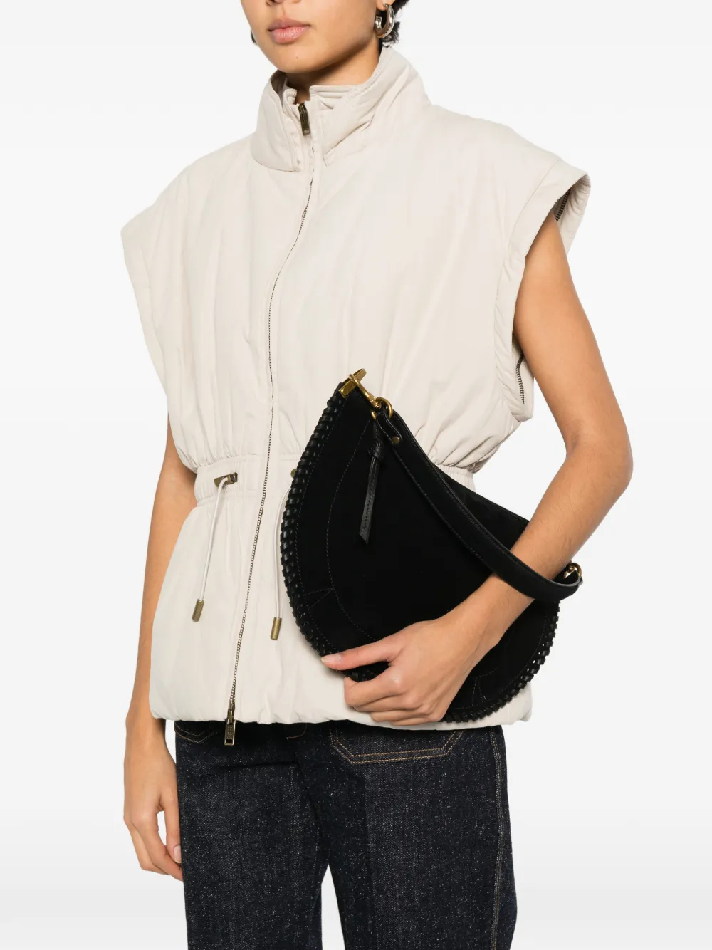 ISABEL MARANT Oskan shoulder bag - Zwart