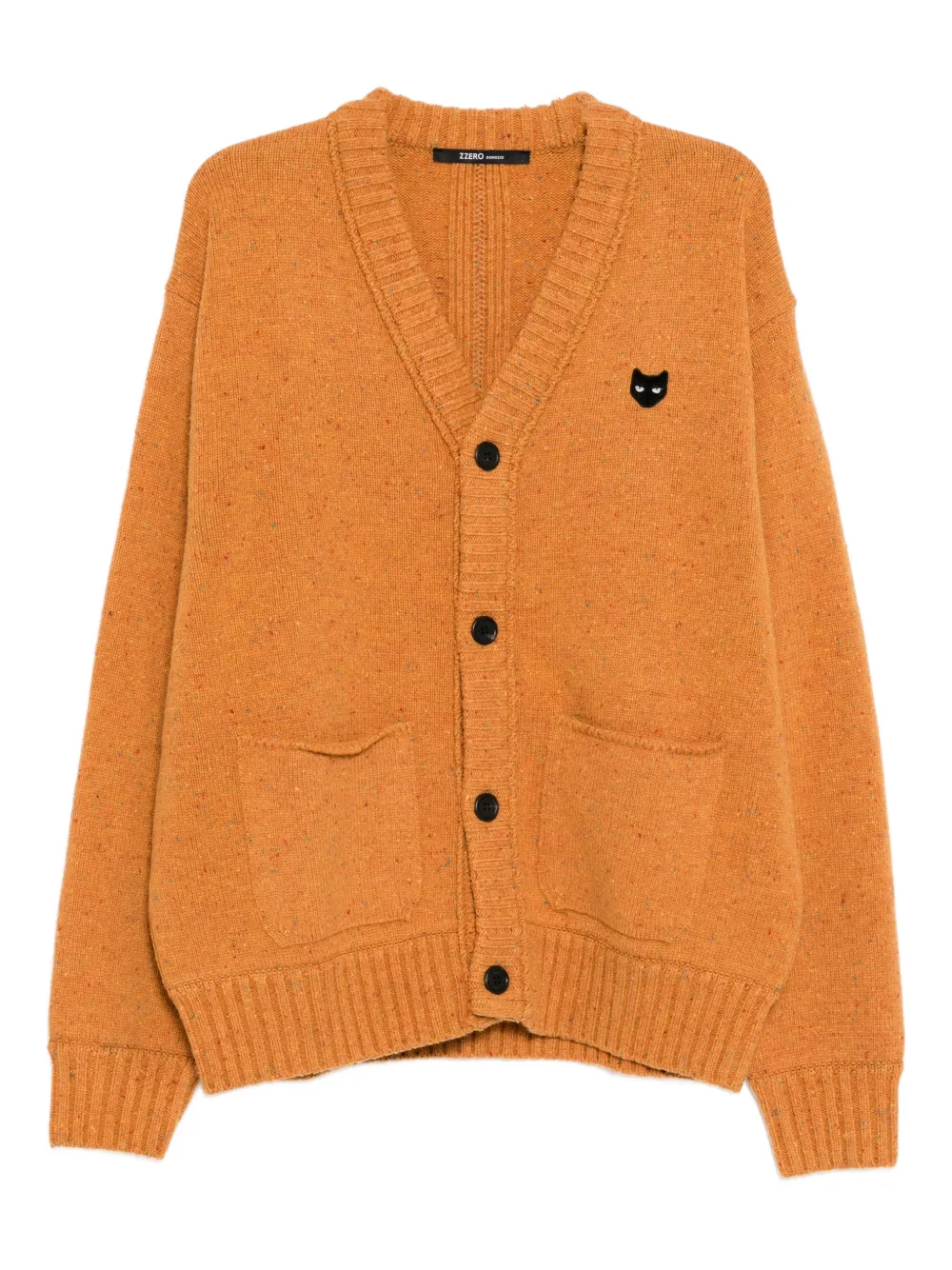 SONGZIO Cardigan con ricamo - Arancione