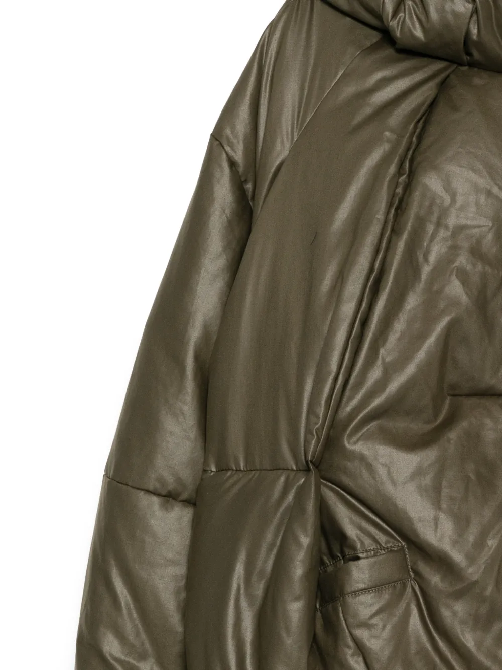  Songzio Bias Puffer Jacket - Green 