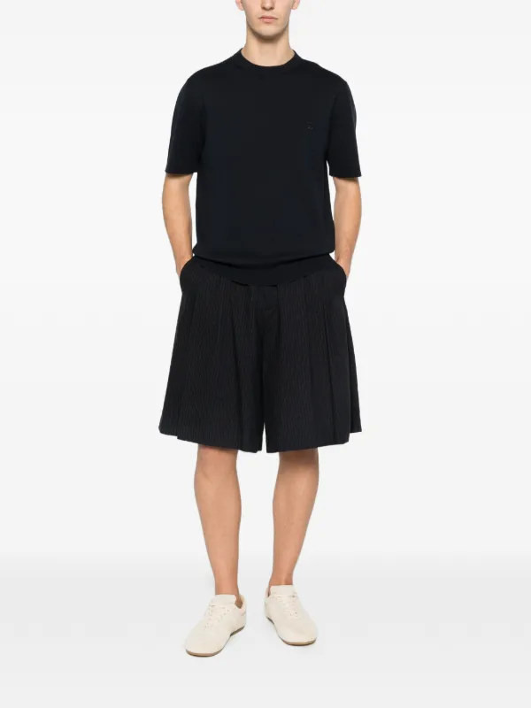 Gucci Silk Cotton T-shirt With Embroidery | Blue | FARFETCH