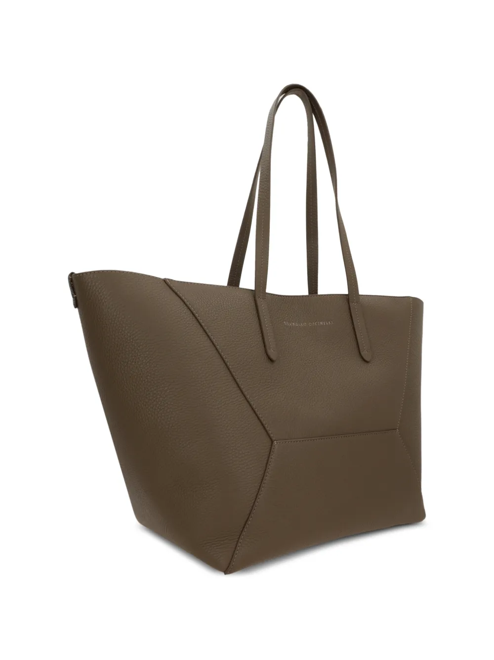 Brunello Cucinelli Duo shopper Bruin