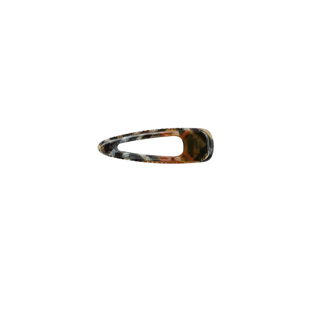  Burberry Check Hair Clip - Brown 