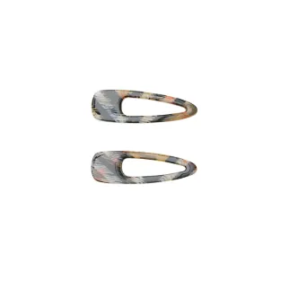Burberry チェック ヘアクリップ S | ブラック | FARFETCH JP